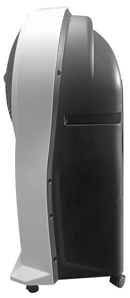 Мобилен охладител и овлажнител на въздух 3в1 Elite ACS-2550R, 50W, 3 скорости, 5 л, Дистанцонно, Таймер, Бял