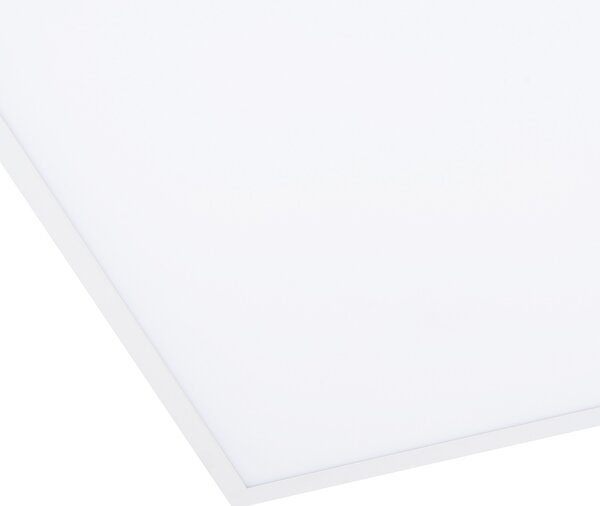Lindby LED панел Luay, 60 x cm, бял, 3000-6000K, Затъмняване, Бял, Кухня, Пластмаса, Модерен
