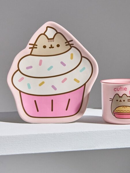 Sinsay - Керамична чиния Pusheen the Cat - многоцветен
