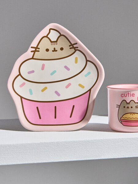 Sinsay - Керамична чиния Pusheen the Cat - многоцветен
