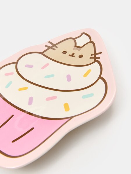 Sinsay - Керамична чиния Pusheen the Cat - многоцветен