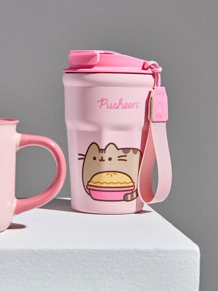 Sinsay - Термо чаша с дръжка Pusheen the Cat - многоцветен