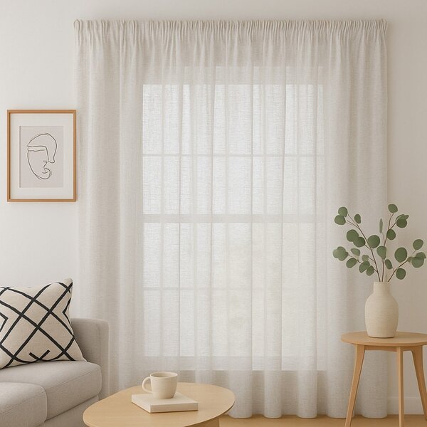 Кремаво перде 140x250 cm Drimar – Restilo