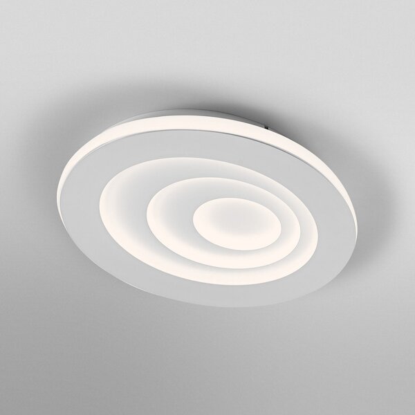 OSRAM LED плафон ORBIS SPIRAL OVAL, Ø 36 cm бял 27 W, Бял, Дневна/трапезария, Метал, Модерен