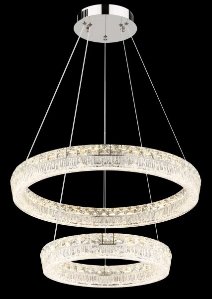 Globo 67387-60 - LED полилей на кабел LAUREL с възможност за димиране LED/60W/230V прозрачен + ДУ