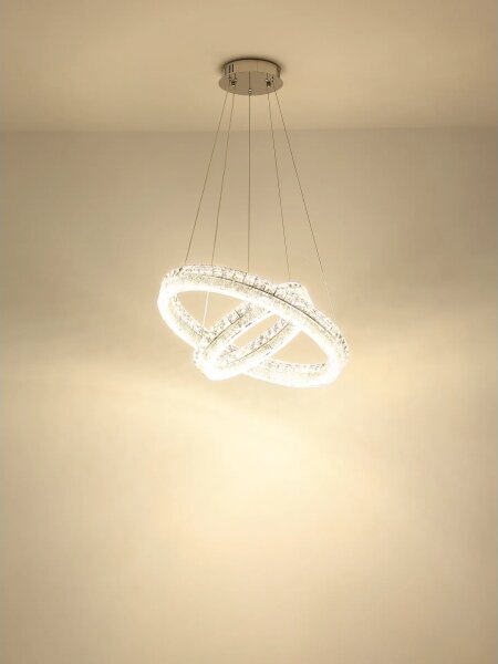 Globo 67387-60 - LED полилей на кабел LAUREL с възможност за димиране LED/60W/230V прозрачен + ДУ