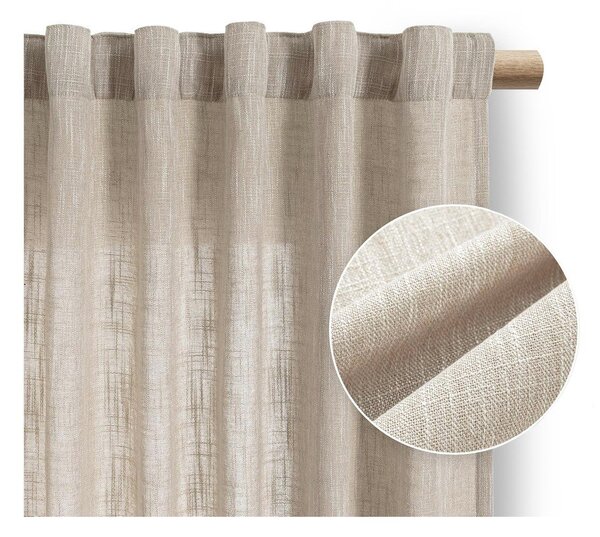Бежово перде 140x270 cm Valeta – Restilo