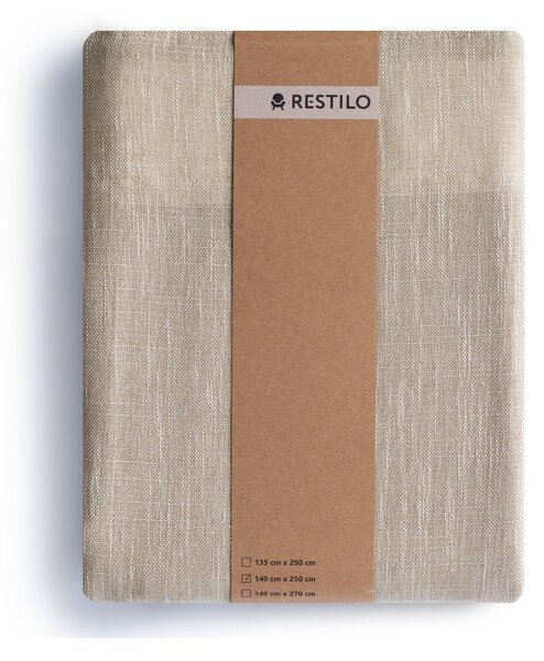 Бежово перде 140x270 cm Valeta – Restilo