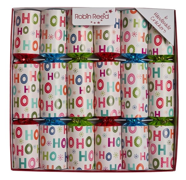 Коледни крекери в комплект от 6 бр. Ho Ho Ho – Robin Reed