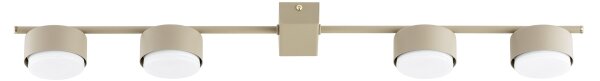 BRILAGI - LED RGB димируемо точково осветително тяло MONO 4xGX53/14W/230V Wi-Fi Tuya бежово