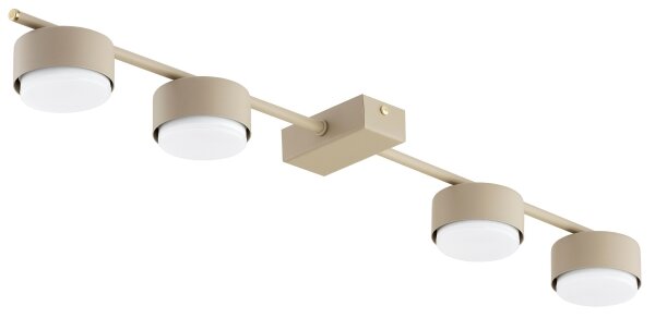 BRILAGI - LED RGB димируемо точково осветително тяло MONO 4xGX53/14W/230V Wi-Fi Tuya бежово