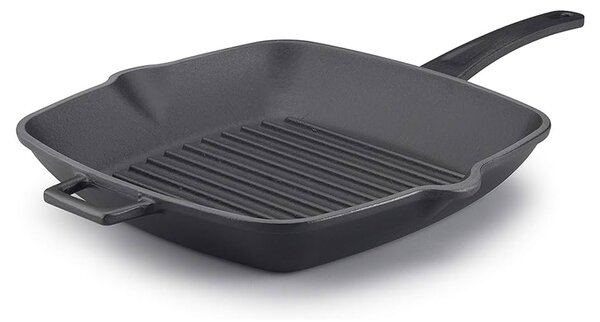 AGNELLI ЧУГУНЕН ГРИЛ ТИГАН SLOW-COOK 26X32 ЧЕРЕН