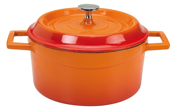 AGNELLI ЧУГУНЕНА ТЕНДЖЕРА SLOW-COOK 28CM 6,7L ОРАН