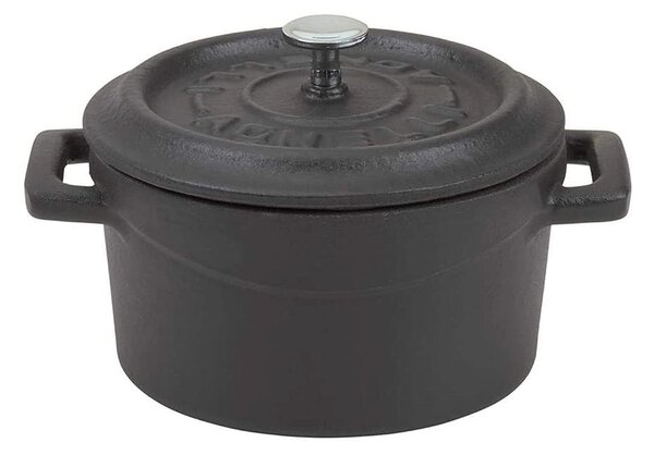 AGNELLI ЧУГУНЕНА ТЕНДЖЕРА SLOW-COOK 24CM 4,5L ЧЕР