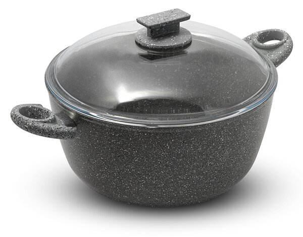 AM ТЕНДЖЕРА С КАПАК CUORE DI PIETRA 26CM 4,50L
