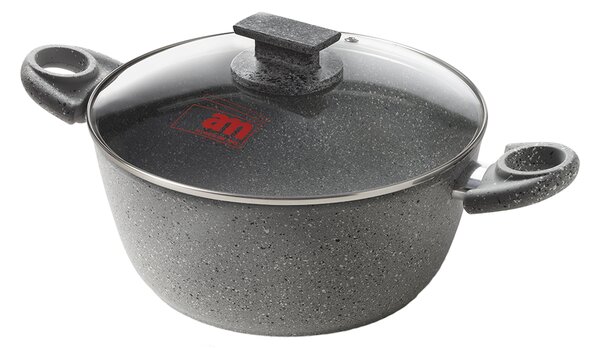 AM ТЕНДЖЕРА С КАПАК CUORE DI PIETRA 20CM 1,80L