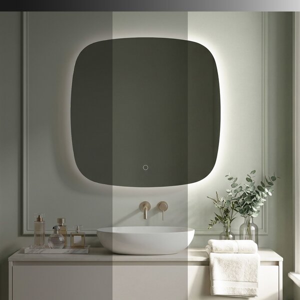 Огледало LED 70x70cm TOP