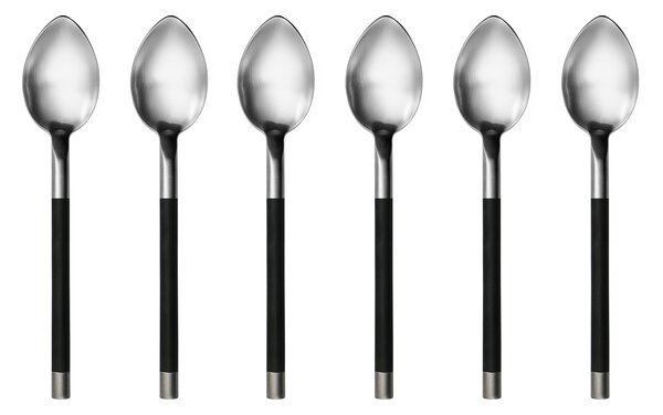 Herdmar Комплект чаени лъжички VOGUE Черна кутия 6бр