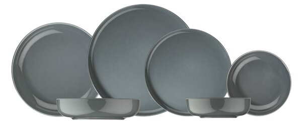 KUTAHYA СЕРВИЗ ЗА ХРАНЕНЕ MODERNA 24Ч. СИВ