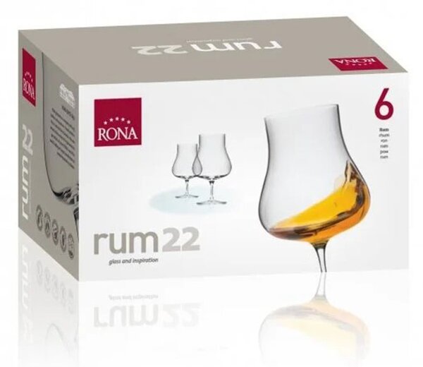 RONA ЧАШИ ЗА РОМ 7368 220ML, 6БР