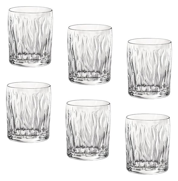 BORMIOLI ROCCO ЧАШИ ЗА ВОДА WIND 300ML 6БР