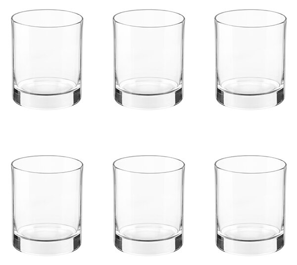 BORMIOLI ROCCO ЧАШИ ЗА ВОДА CORTINA 255ML 6БР