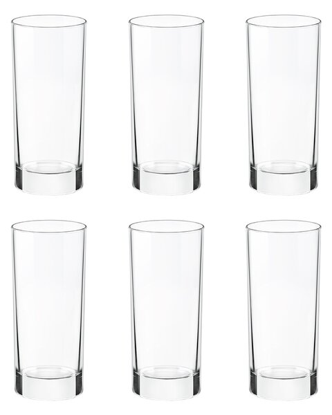 BORMIOLI ROCCO ЧАШИ ЗА ВОДА CORTINA 290ML 6БР