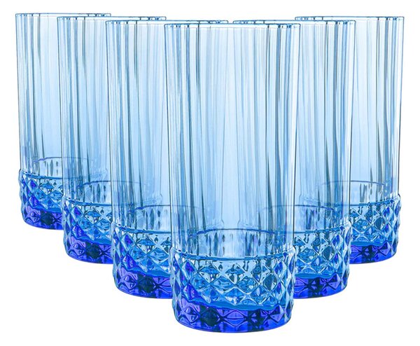 BORMIOLI ROCCO ЧАШИ COOLER AMERICA'20S 490ML 6БР С