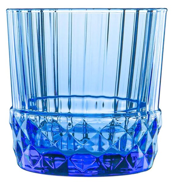 BORMIOLI ROCCO ЧАШИ AMERICA'20S 300ML 6БР СИНИ