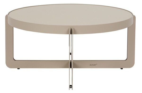 Бежова кръгла масичка за кафе ø 68 cm Centre – Zuiver