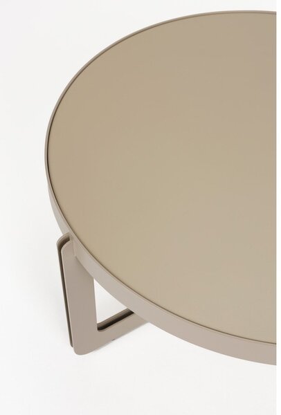 Бежова кръгла масичка за кафе ø 68 cm Centre – Zuiver
