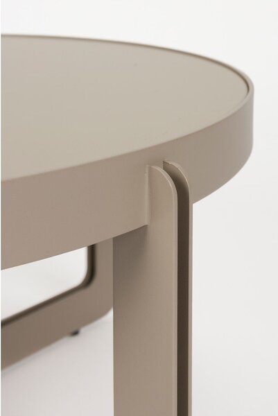 Бежова кръгла масичка за кафе ø 68 cm Centre – Zuiver