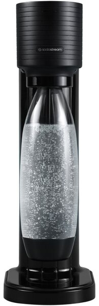 Машина за газирана вода SodaStream GAIA, 1 л, Ръчна карбонизация, 2 степени, Без BPA, Черен
