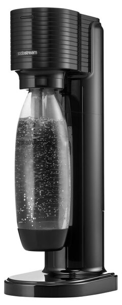 Машина за газирана вода SodaStream GAIA, 1 л, Ръчна карбонизация, 2 степени, Без BPA, Черен