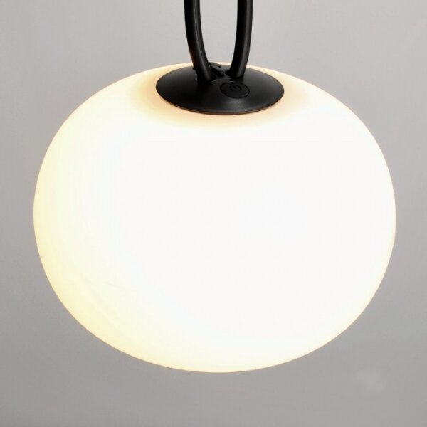 Димируемо презареждаемо външно LED осветително тяло VENEZIA LED/1,5W/5V 2500K IP54 2600mAh черно