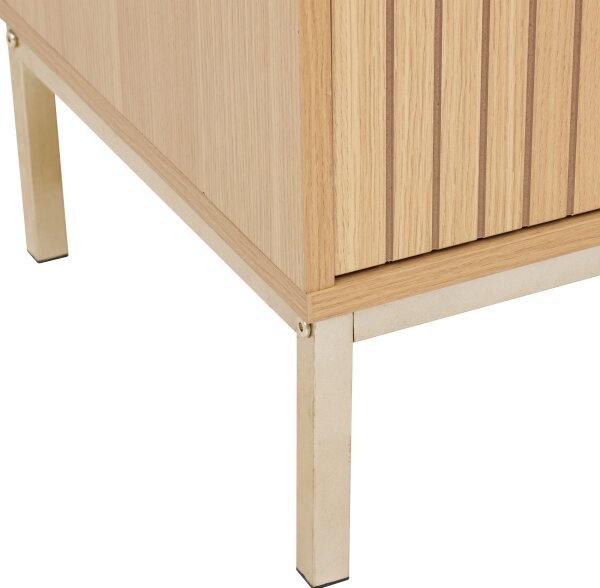 5five - телевизионен шкаф KUBI 120 x 40 см, кафяв