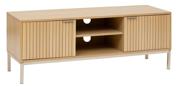 5five - телевизионен шкаф KUBI 120 x 40 см, кафяв
