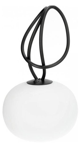 Димируемо презареждаемо външно LED осветително тяло VENEZIA LED/1,5W/5V 2500K IP54 2600mAh черно