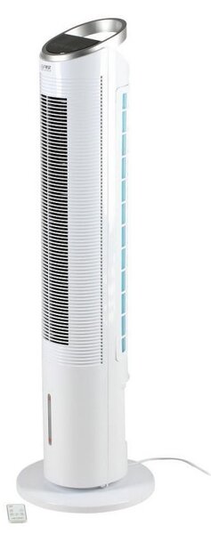 Вентилатор кула и въздушен охладител 2в1 First Austria FA-5560-4, 60W, 3 скорости, Тъч панел, Дистанционно, Таймер 12 часа, Бял