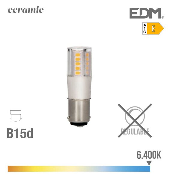 LED крушка EDM 6 W E 700 lm (6400K)