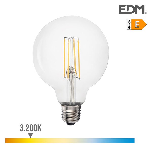 LED крушка EDM E27 6 W E 800 lm (3200 K)