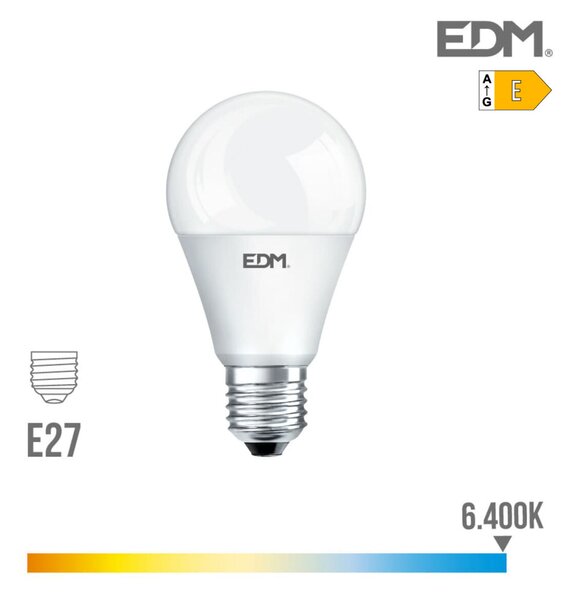 LED крушка EDM E27 17 W E 1800 Lm (6400K)