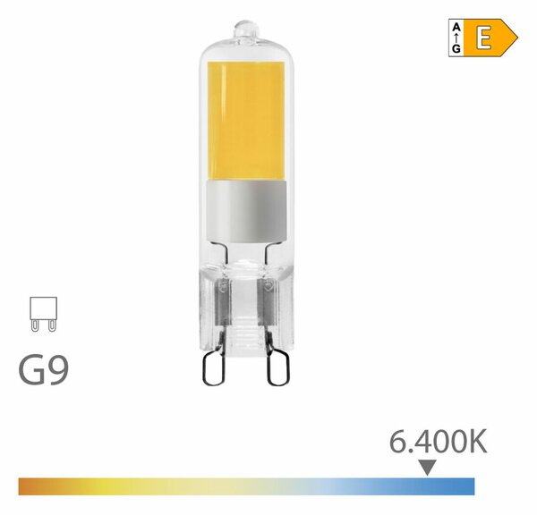 LED крушка EDM 5 W E G9 575 Lm (6400K)