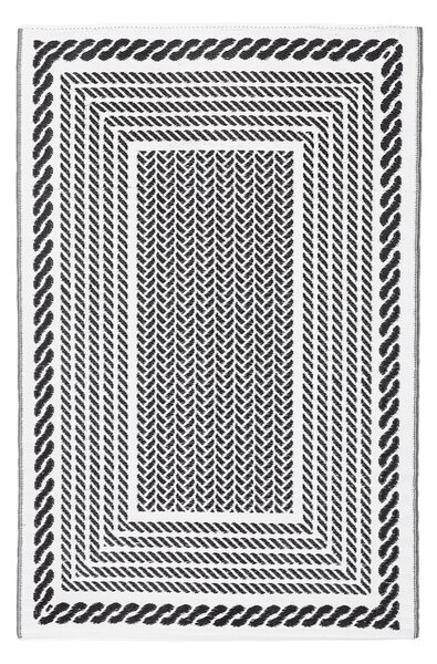 BIZZOTTO КИЛИМ KASHAN 180X270CM БЯЛ/ЧЕРЕН