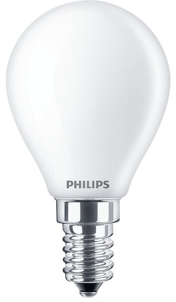 LED крушка Philips Vela y lustre 4,5 x 8,2 cm E14 470 lm 4,3 W (4000 K)