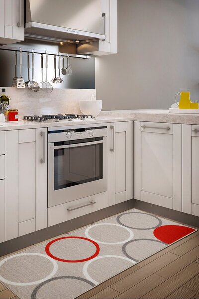 ABC VIVACE КИЛИМ OPTY BEIGE ORANGE 200X57CM