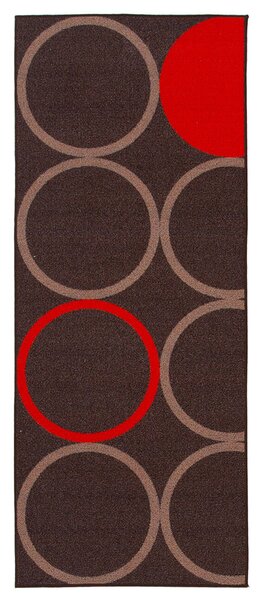 ABC VIVACE КИЛИМ OPTY BROWN ORANGE 200X57CM