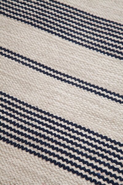 ABC VIVACE КИЛИМ BAY STRIPE DEEP BLUE 120X60CM