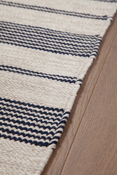 ABC VIVACE КИЛИМ BAY STRIPE DEEP BLUE 120X60CM