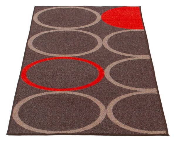 ABC VIVACE КИЛИМ OPTY BROWN ORANGE 200X57CM